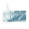 Hanging Zip Bag - Clear Front with White Back - 5